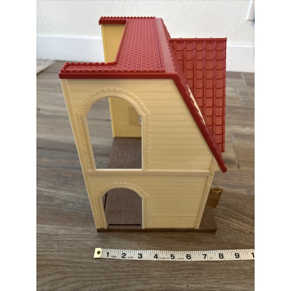 Vintage Sylvanian Families Calico Critters Red Roof Cozy Cottage - Picture 8 of 8